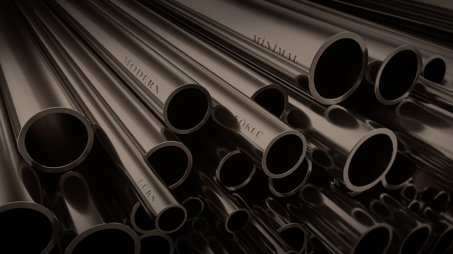 anasayfada metal borular